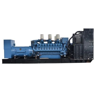 2400KW 3000KVA MTU 3 φάσης 20V4000G63 γεννήτης κινητήρα ντίζελ με ονομαστική τάση 380V